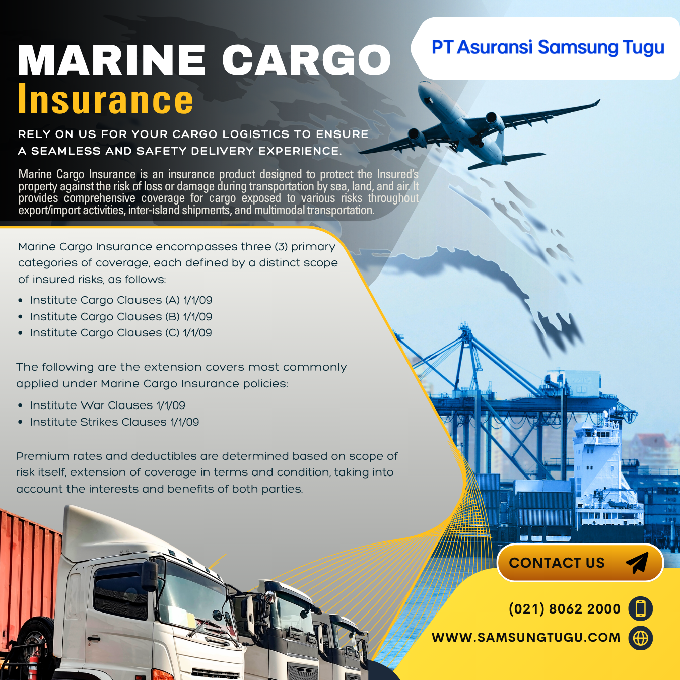 Samsung Tugu Marine Cargo Insurance